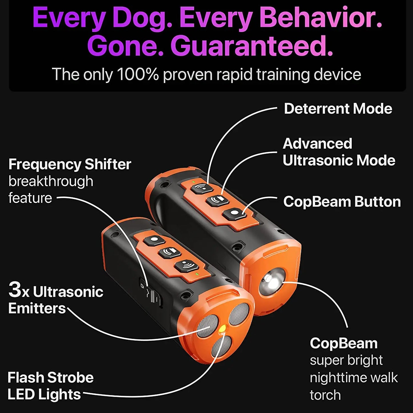 The Perfect Dog Trainer And Repeller