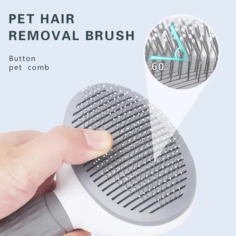 Super Convenient Self-Cleaning Brush